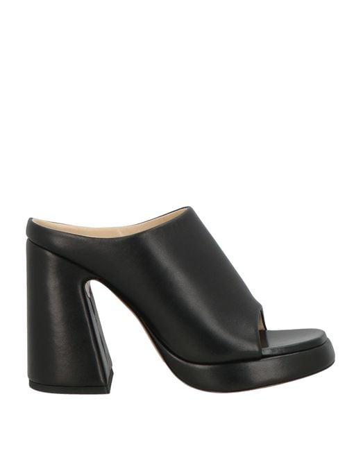 Proenza Schouler Black Sandals