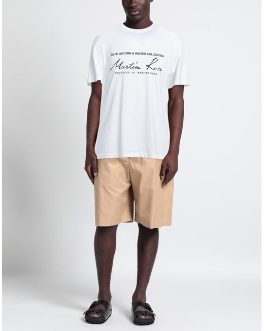 Martine Rose White T-shirt for men
