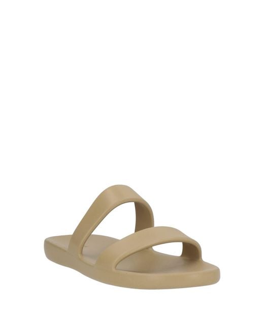 The Row Natural Sandals Rubber