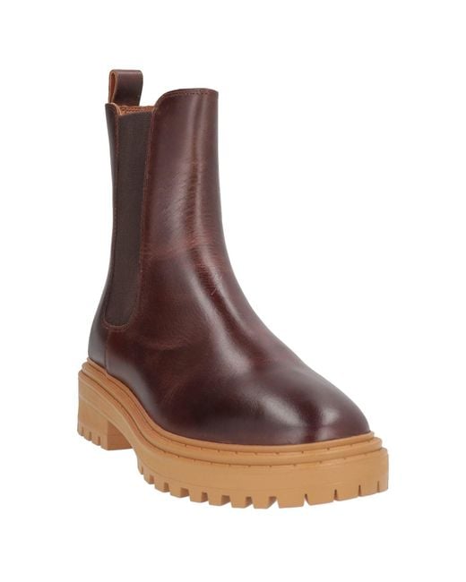 Twinset Brown Ankle Boots