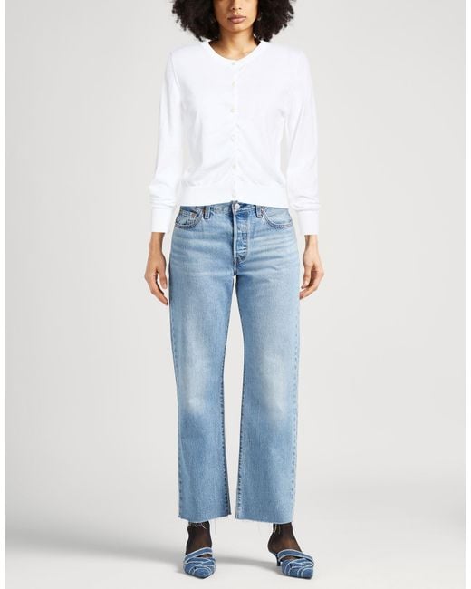Alpha Studio White Cardigan