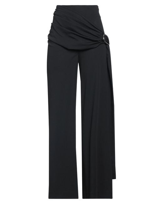 Rabanne Black Pants Viscose, Polyamide, Elastane
