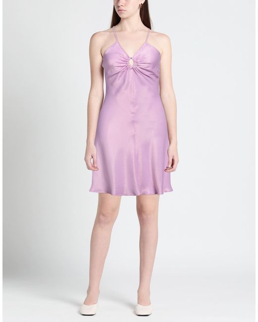 Liu Jo Purple Mini Dress