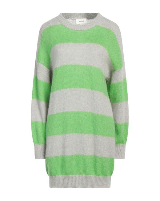 ViCOLO Green Sweater Acrylic, Mohair Wool, Polyamide
