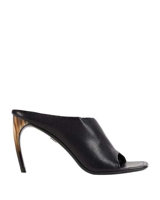 Ferragamo Black Sandals