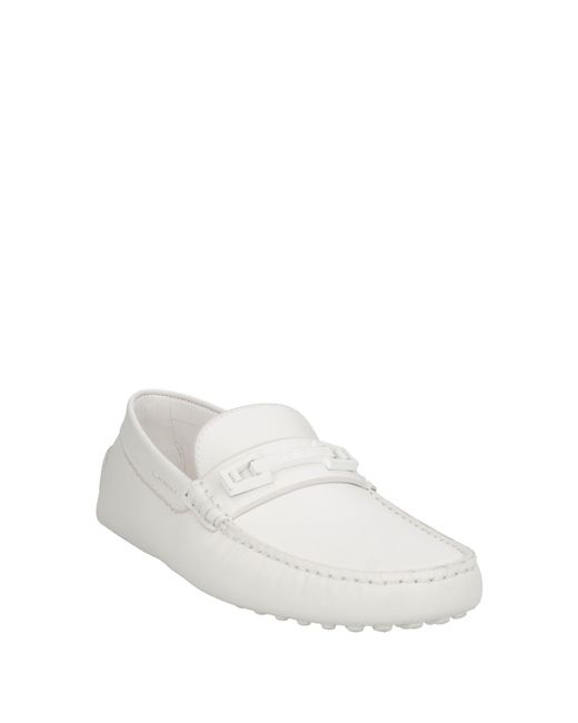 Tod's White Loafers for men