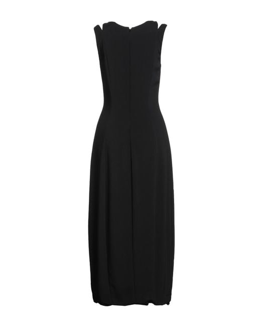 Giorgio Armani Black Maxi Dress
