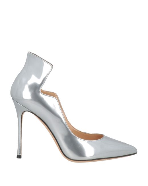 Sergio Rossi White Pumps Leather