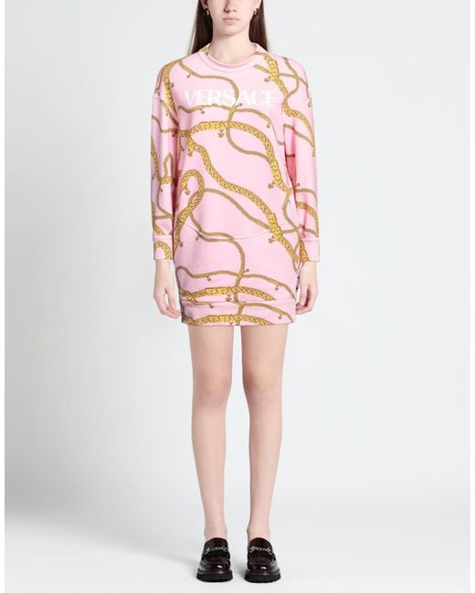 Versace Pink Mini Dress