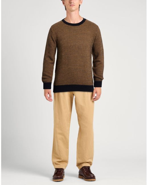 Pullover Daniele Alessandrini de hombre de color Brown