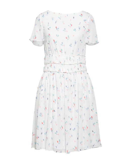 Emporio Armani White Mini Dress