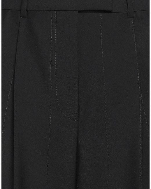 Givenchy Black Pants Wool, Viscose, Elastane, Polyester, Polyamide