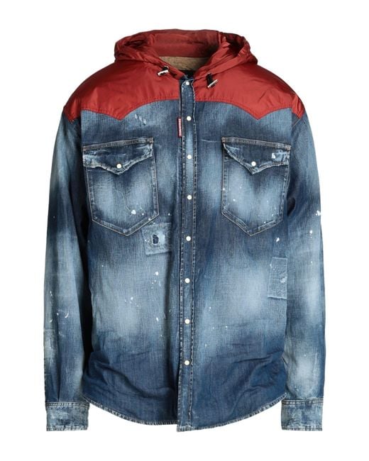 DSquared² Blue Denim Shirt for men