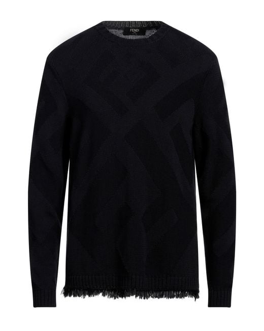 Fendi Blue Sweater for men