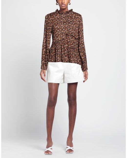 Top High en coloris Brown