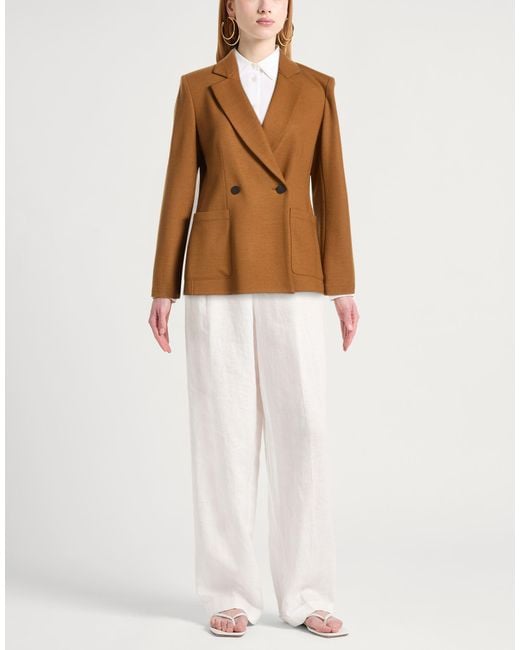 Harris Wharf London Brown Blazer
