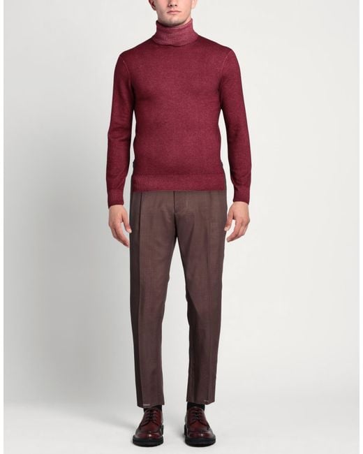 Montecore Brown Pants Wool for men