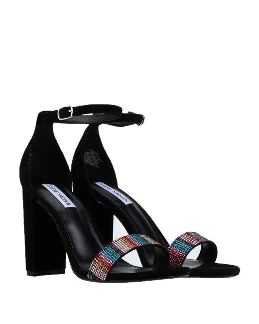Steve Madden Black Sandals