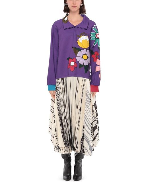 Dolce & Gabbana Purple Sweatshirts