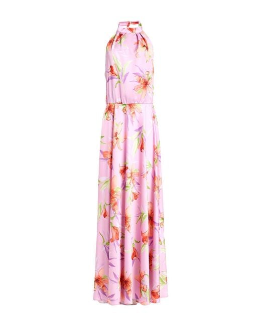 Sogoli Pink Lilac Maxi Dress Polyester