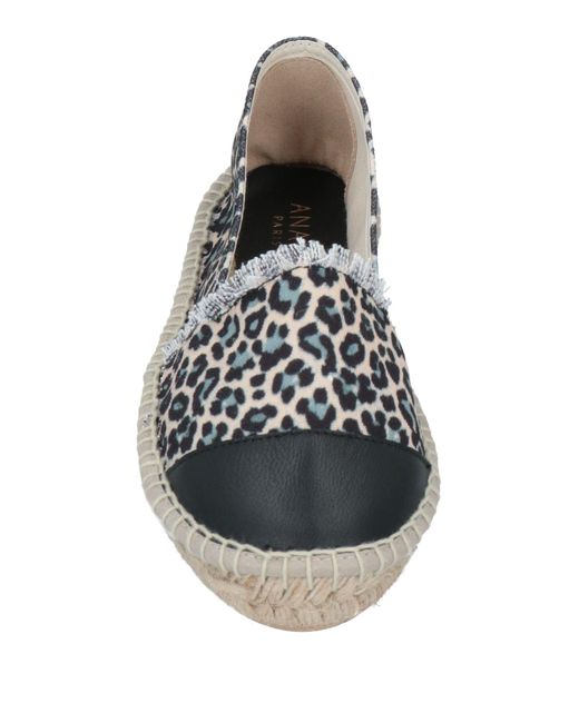 ANAKI Black Espadrilles