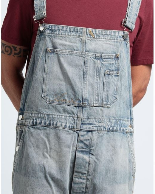 Amiri Blue Overalls for men