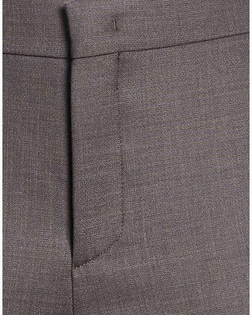 Tagliatore 0205 Gray Pants Virgin Wool, Elastane