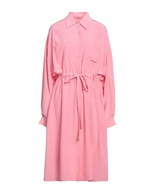 Miu Miu Pink Midi Dress