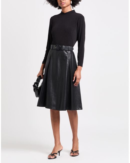Calvin Klein Black Midi Dress