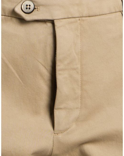 Michael Coal Natural Pants Cotton, Polyester, Elastane for men