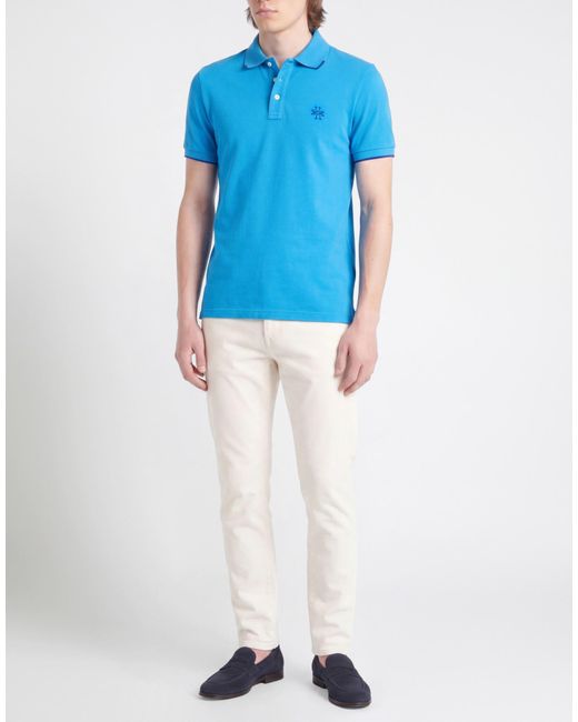 Jacob Cohen Blue Polo Shirts for men