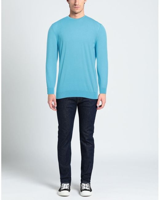 Drumohr Blue Jumper for men