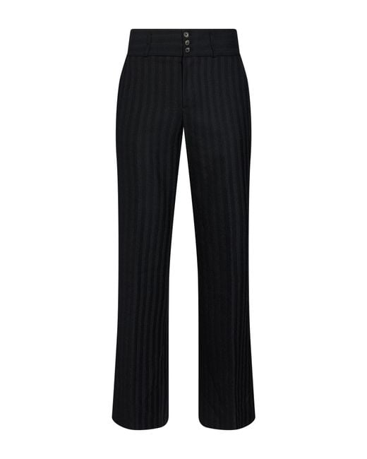 John Richmond Black Pants Wool for men