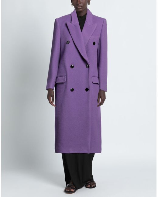 Isabel Marant Purple Coat