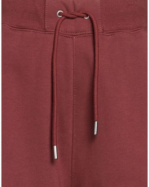 Nike Red Pants Cotton, Polyester