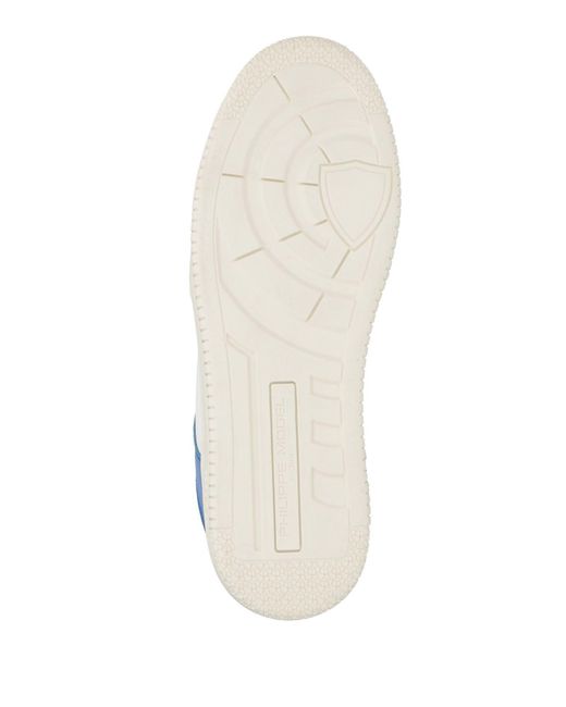 Philippe Model Blue Trainers for men
