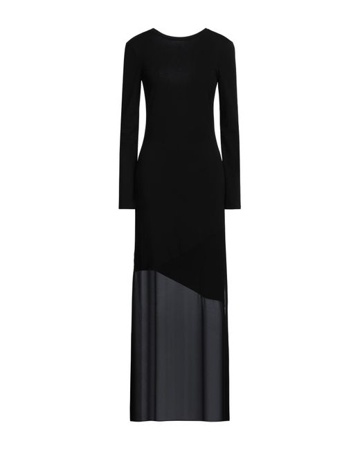 Patrizia Pepe Black Maxi Dress