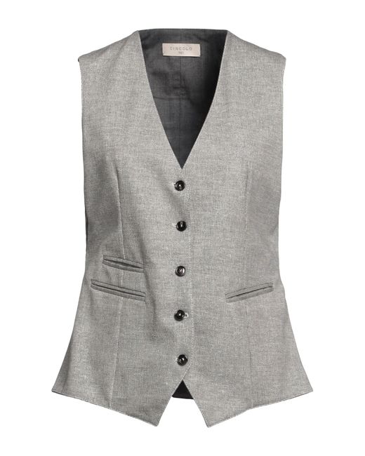 Circolo 1901 Gray Tailored Vest