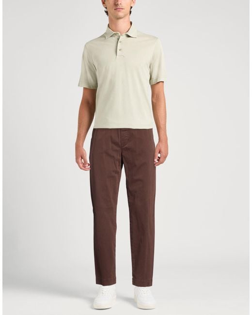 Blauer Brown Pants Cotton, Elastane for men