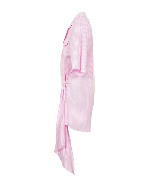 Vestito Corto di MSGM in Pink