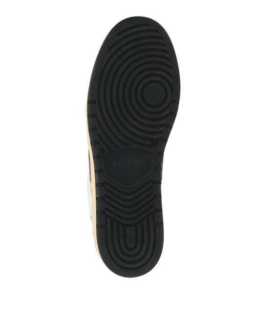 Rhude White Sneakers Leather for men