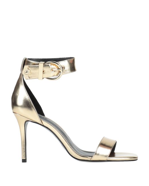 Versace Jeans Couture White Sandals