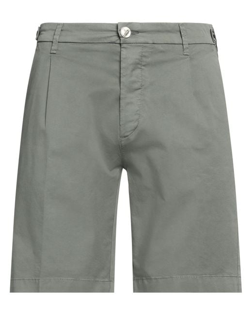 Barba Napoli Gray Shorts & Bermuda Shorts for men