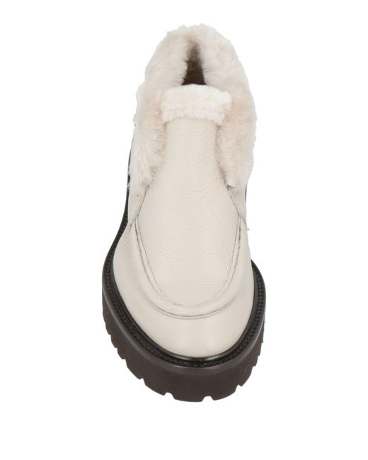 Doucal's White Ankle Boots
