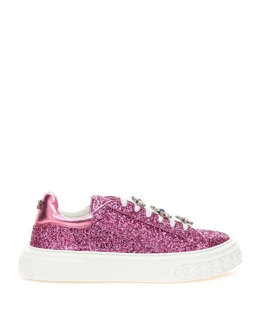 Sneakers Casadei en coloris Pink