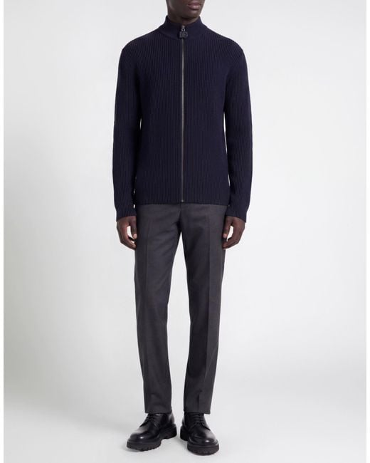 Dolce & Gabbana Blue Midnight Turtleneck Virgin Wool for men