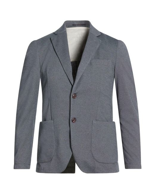 AT.P.CO Blue Blazer Cotton, Polyester for men