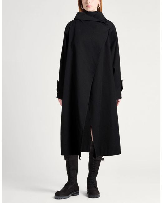 LE17SEPTEMBRE Black Overcoat & Trench Coat