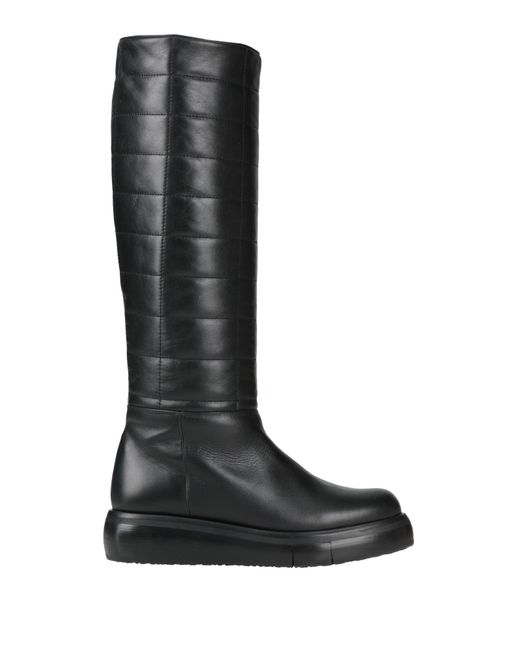 Paloma Barceló Black Boot Leather