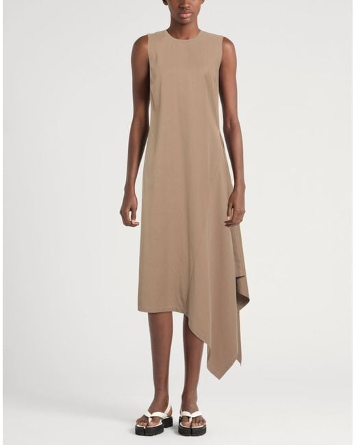 Vestido Midi Uma Wang de color Natural